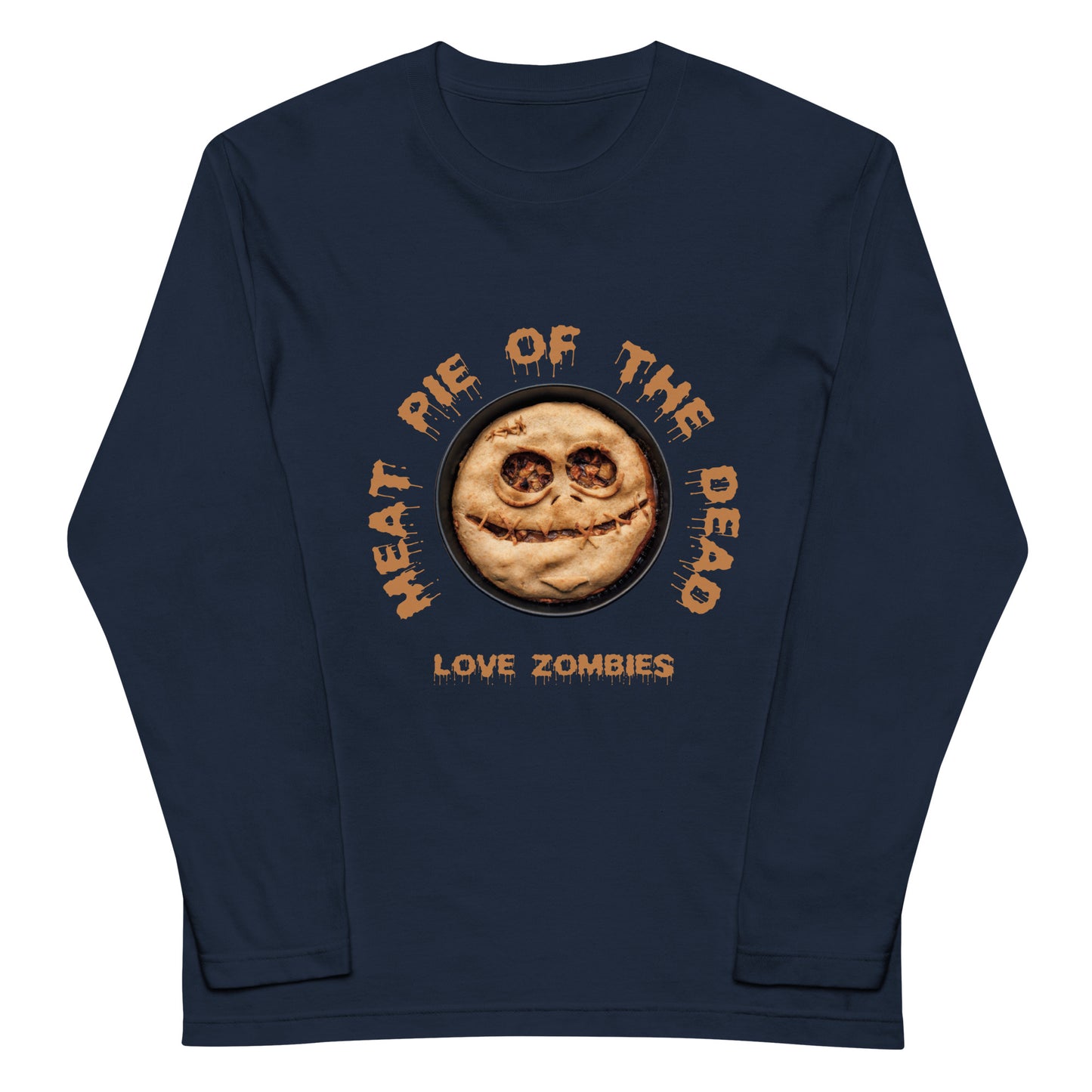 ミートパイ of the dead  ユニセックス長袖Tシャツ