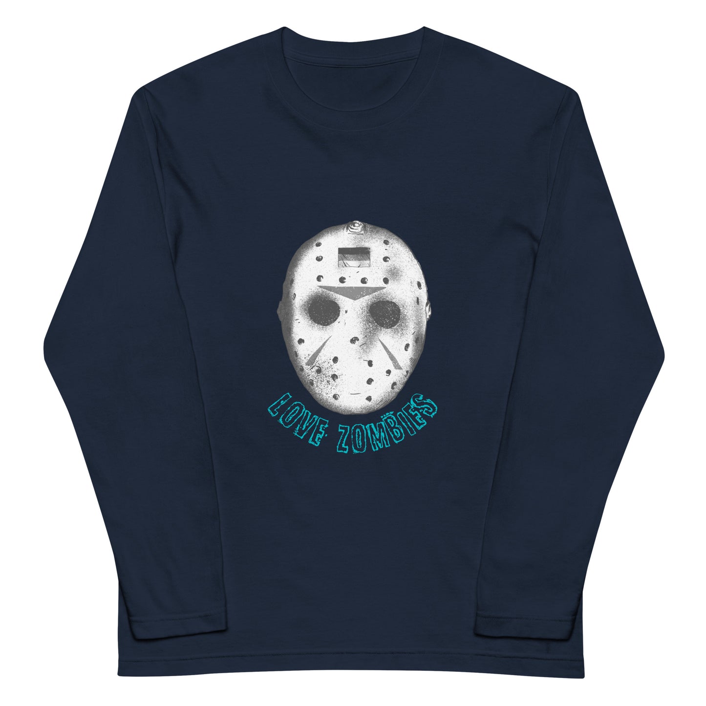 ジェイソン似 of the dead  ユニセックス長袖Tシャツ