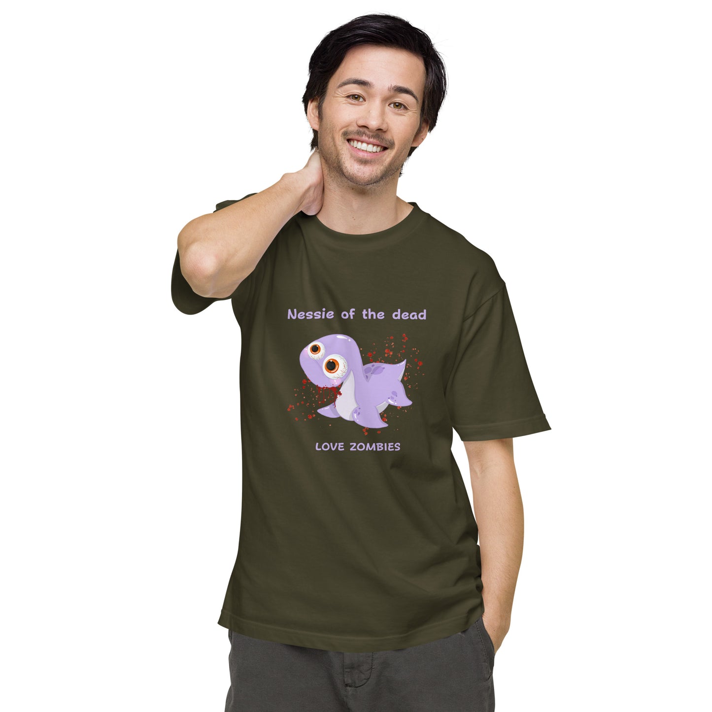 ネッシー of the dead  半袖Tシャツ