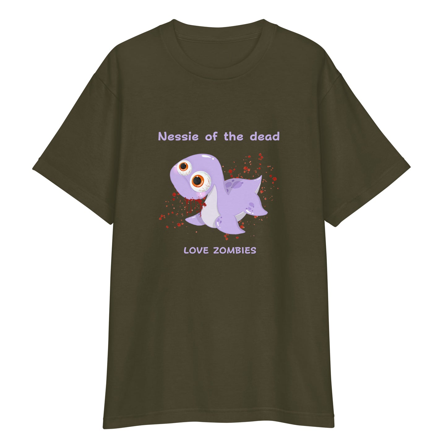 ネッシー of the dead  半袖Tシャツ