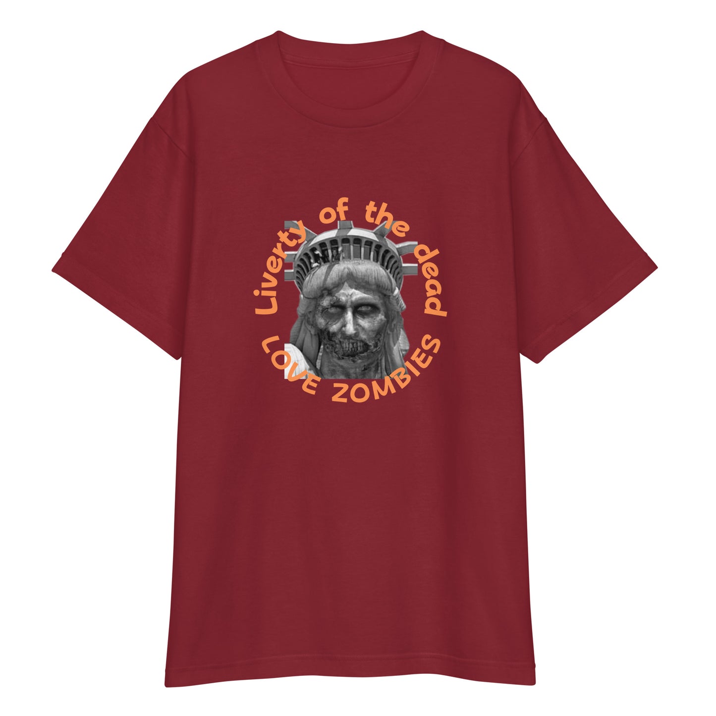 自由の女神 of the dead  半袖Tシャツ