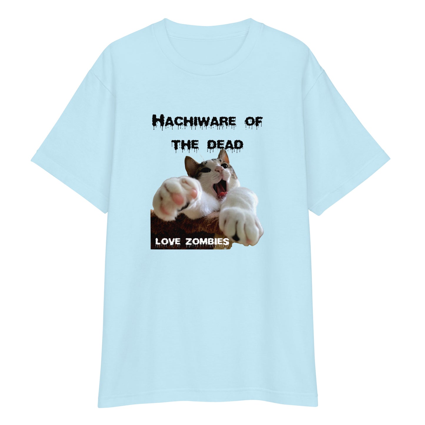 ハチワレ of the dead  半袖Tシャツ