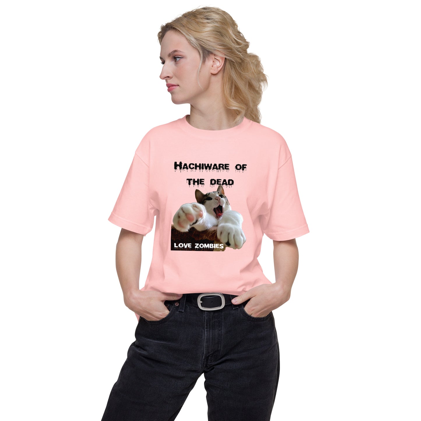 ハチワレ of the dead  半袖Tシャツ