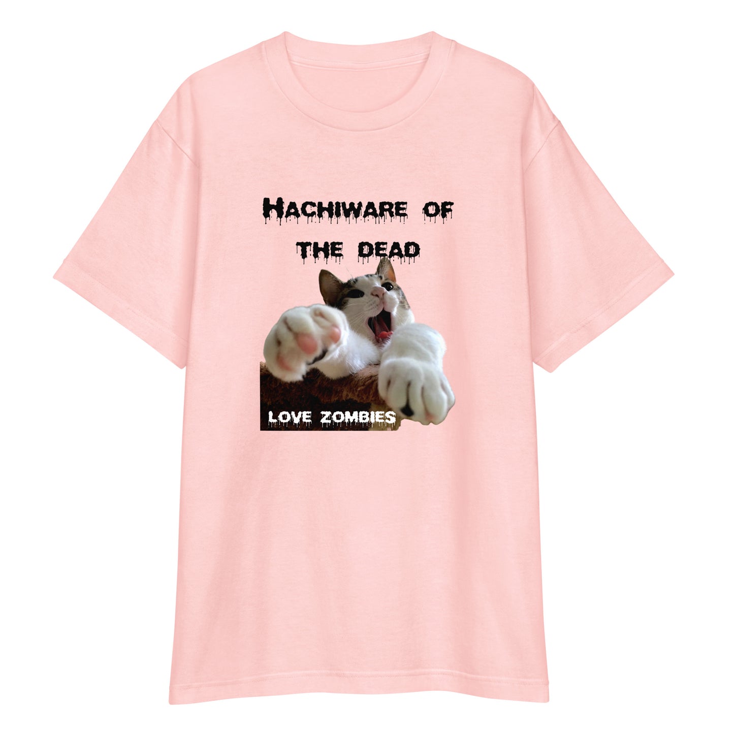 ハチワレ of the dead  半袖Tシャツ