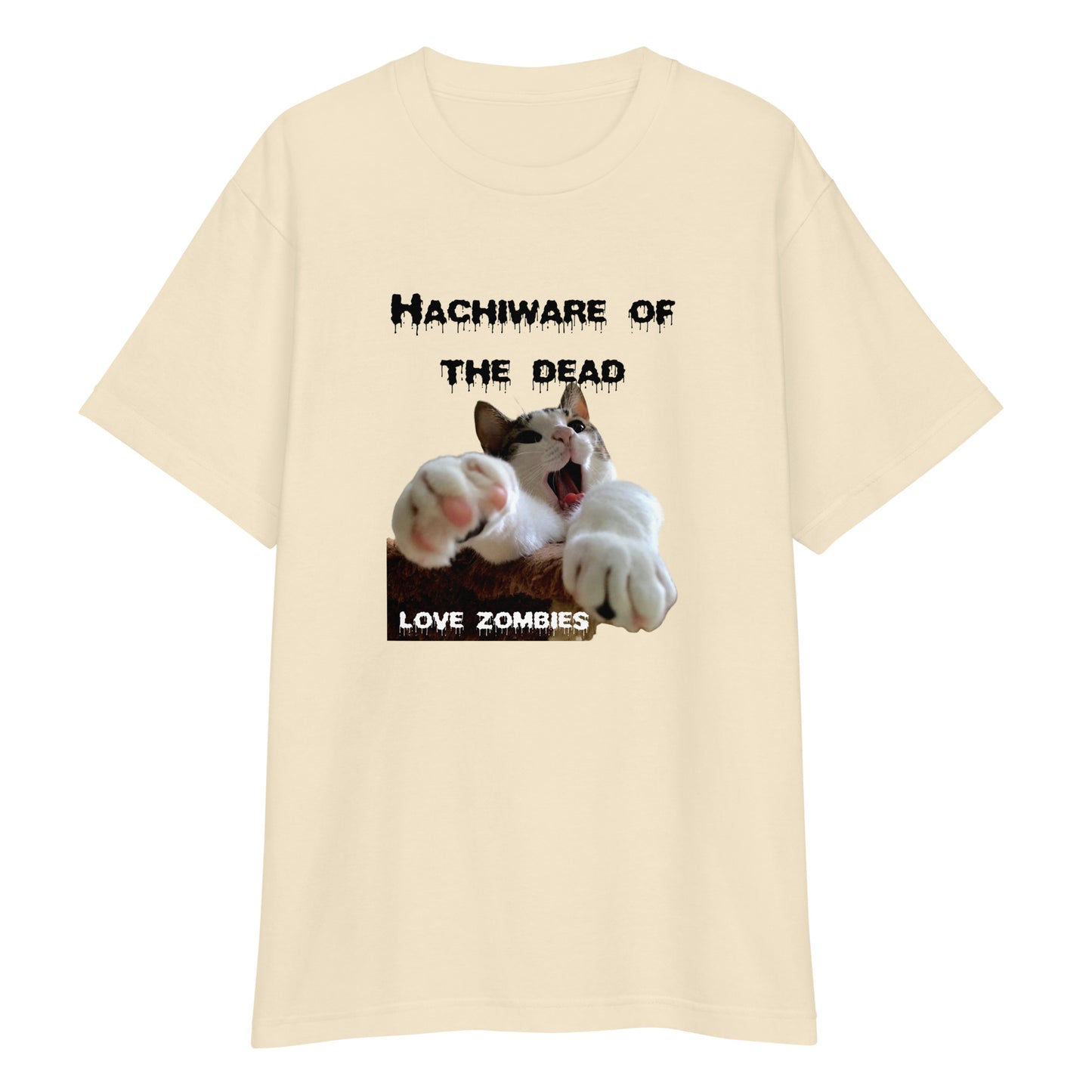 ハチワレ of the dead  半袖Tシャツ