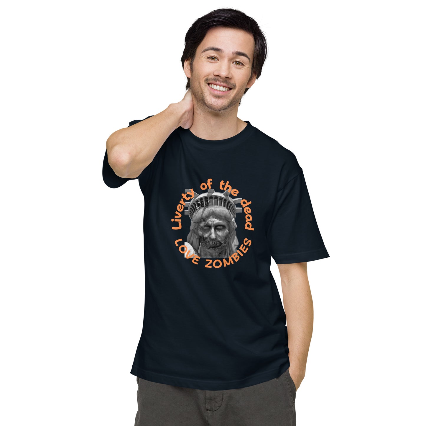 自由の女神 of the dead  半袖Tシャツ