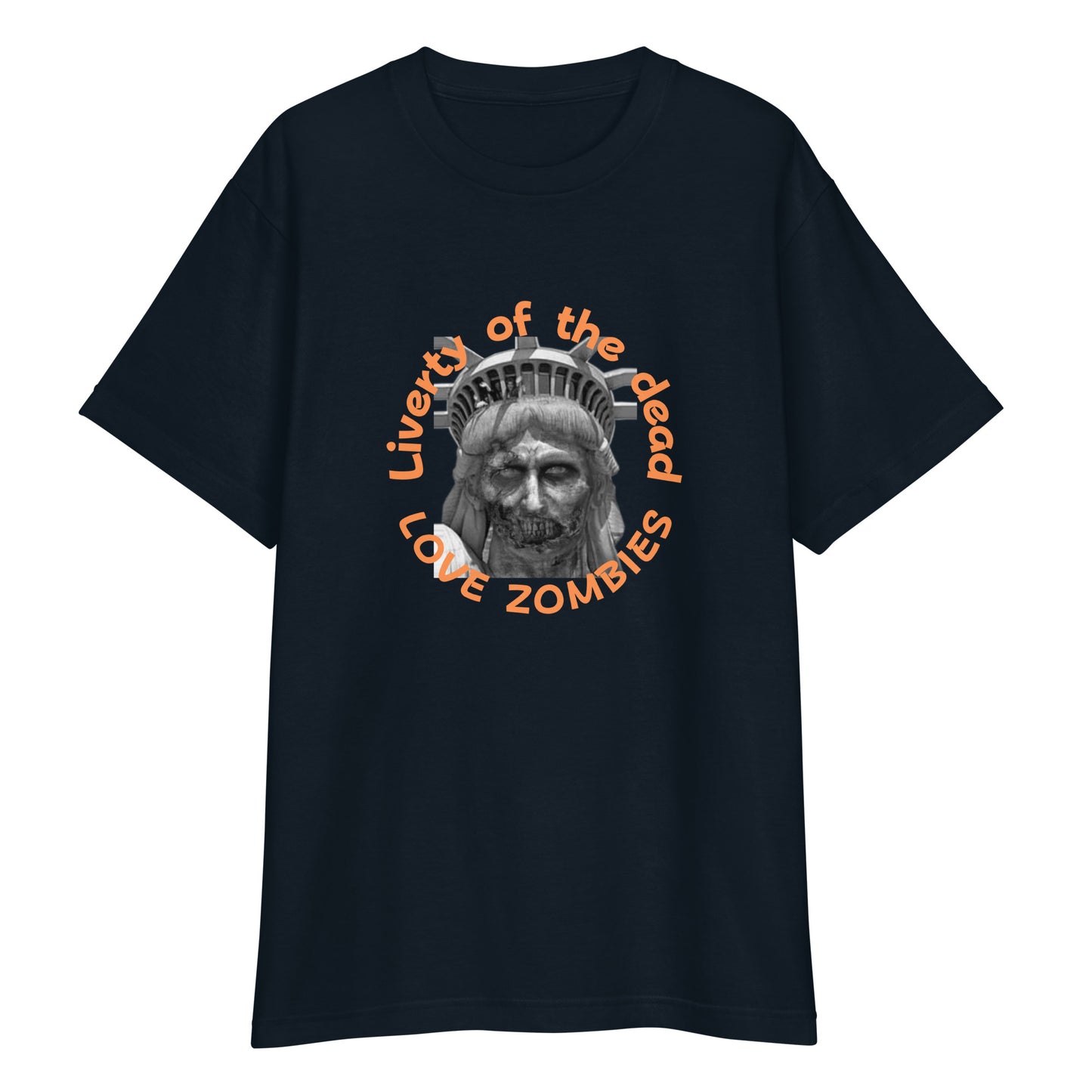 自由の女神 of the dead  半袖Tシャツ