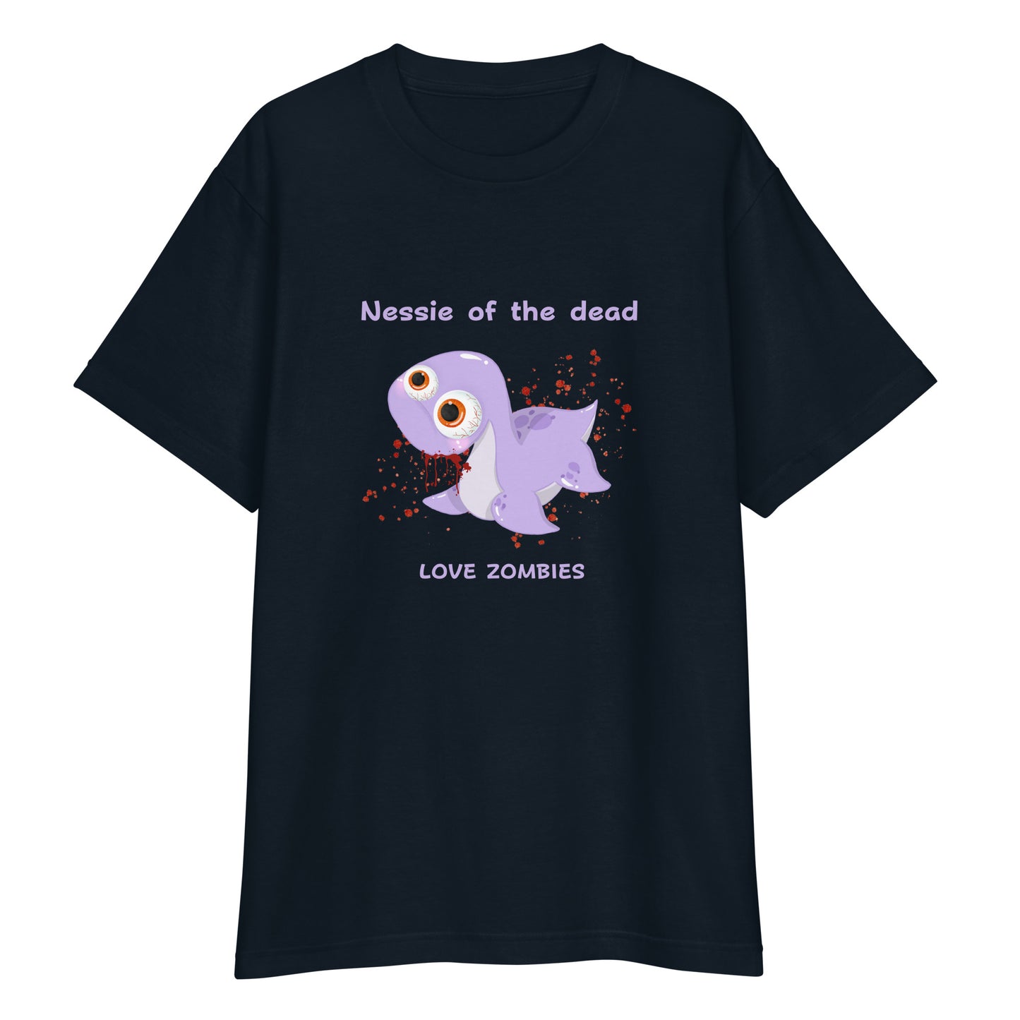 ネッシー of the dead  半袖Tシャツ
