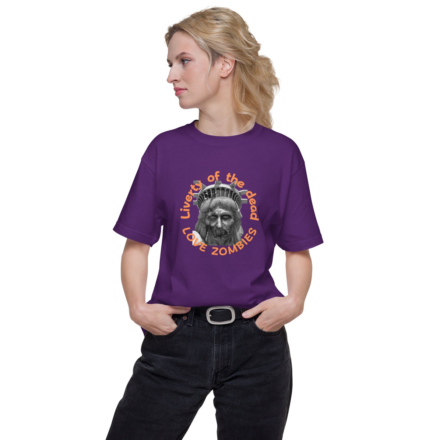 自由の女神 of the dead  半袖Tシャツ