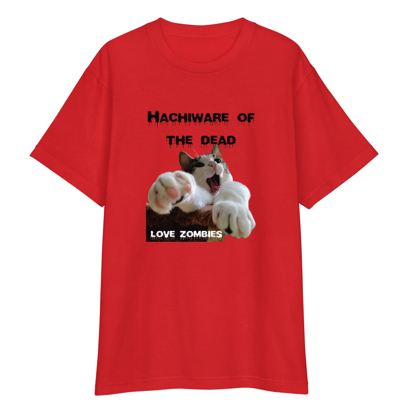 ハチワレ of the dead  半袖Tシャツ
