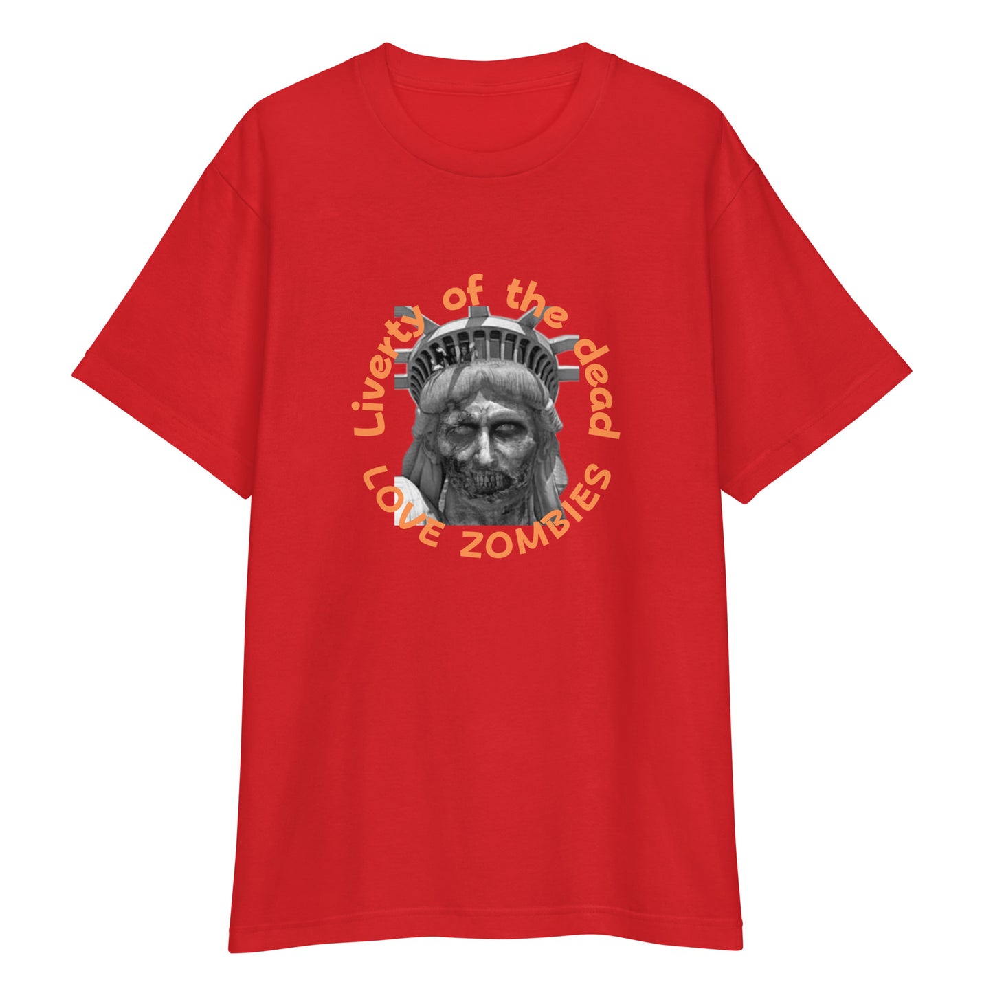 自由の女神 of the dead  半袖Tシャツ
